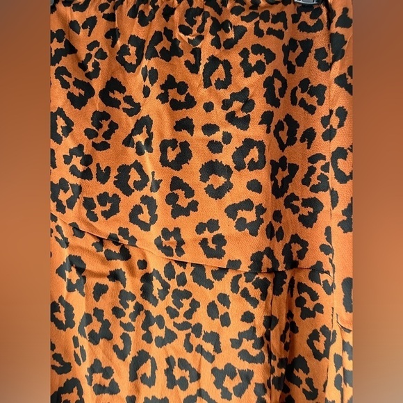 Everleigh animal print skirt asymmetric NWT elastic waste size S - Picture 2 of 7